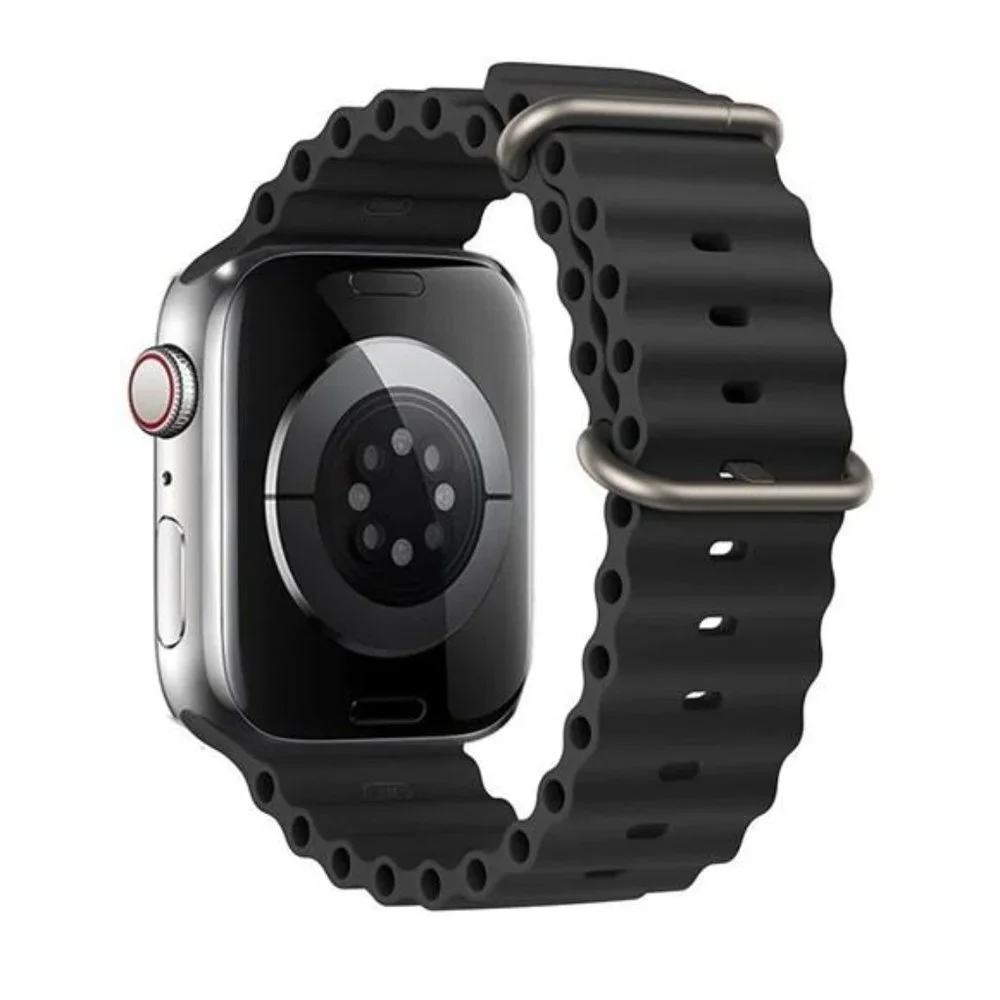 Only Band Ocean Strap For Apple Watch - Silicone Bracelet iWatch Ultra SE 8/7/6